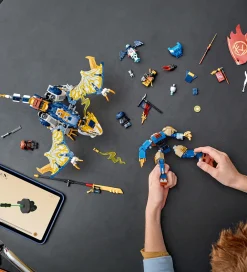 LEGO® Lego®|Konstruktionslegetøj*Ninjago - Rogues drageflyver-mech 71843 - 584 dele