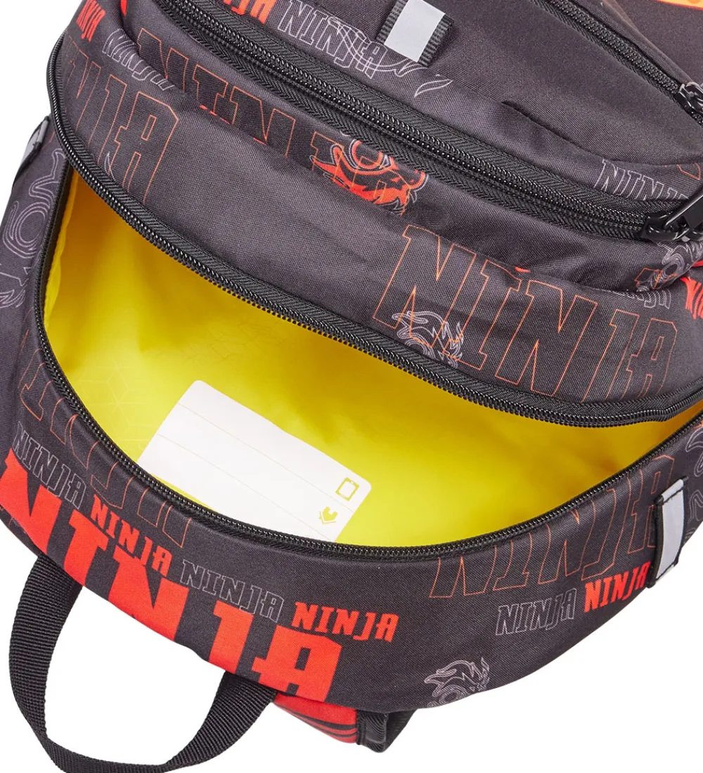Skoletasker-LEGO® Tasker LEGO® Ninjago Rygsæk - Dragon Energy - 18 L - Sort