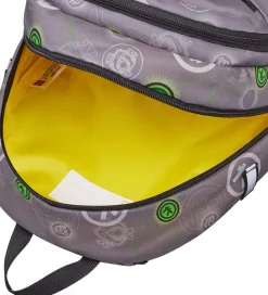 LEGO® Tasker Skoletasker*LEGO® Ninjago Rygsæk - Elemental Master Of Energy - 18 L - Grå