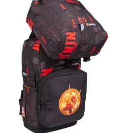 Skoletasker-LEGO® Tasker LEGO® Ninjago Skoletaskesæt - Dragon Energy - 20 L - Sort