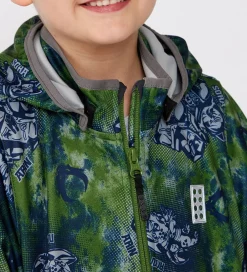 Softshell-LEGO® Wear LEGO® Ninjago Softshelljakke - LWScout 202 - Twist Of Lime/Grå m