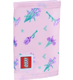 LEGO® Tasker Punge*LEGO® Pung - Flowers - Lyserød