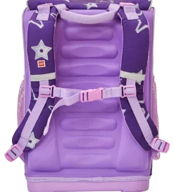 Gymnastikposer|Gymnastikposer-LEGO® Tasker LEGO® Skoletaske m. Gymnastikpose - Stars - Lilla m. Stjerner