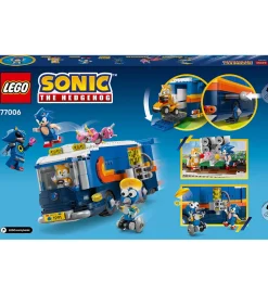 LEGO® Lego®|Konstruktionslegetøj*Sonic The Hedgehog - Team Sonics Kommandovogn 77006 - 747