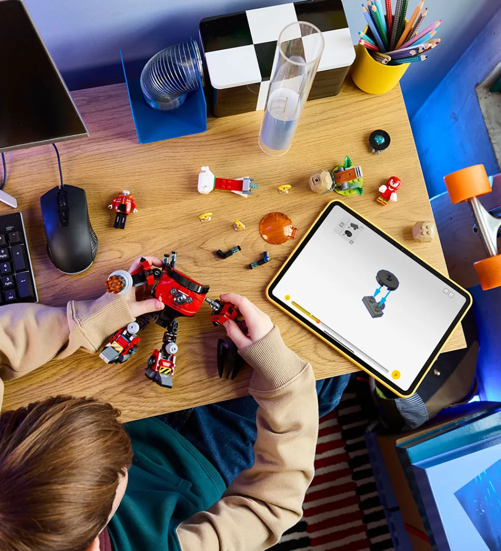 Lego®|Konstruktionslegetøj-LEGO® Sonic The Hedgehog - Knuckles Mod Dr. Eggman 77005 - 350 D