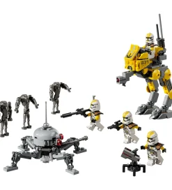 Lego®|Konstruktionslegetøj-LEGO® Star Wars - Battle Pack Med Klonsoldater 75431 - 258 Dele
