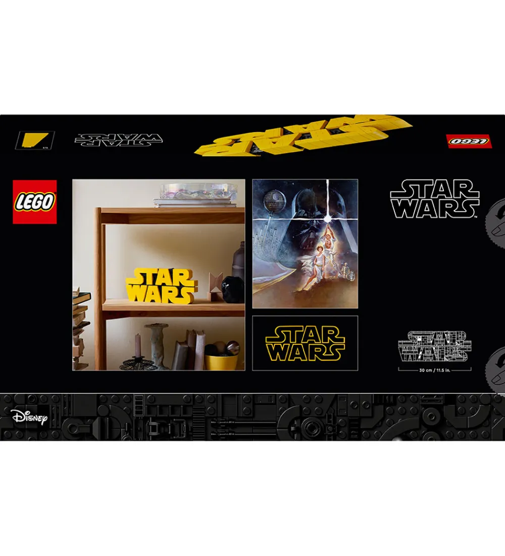 LEGO® Lego®|Byg Og Klodser*Star Wars - Klodsbygget Star Wars Logo 75407 - 700 Dele