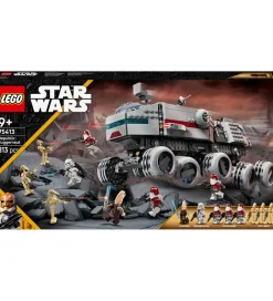Lego®|Konstruktionslegetøj-LEGO® Star Wars - Republik-Juggernaut 75413 - 813 Dele