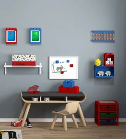 LEGO® Storage Skuffer*Opbevaringsskuffe - 8 Knopper - 31x15x9 - Rød