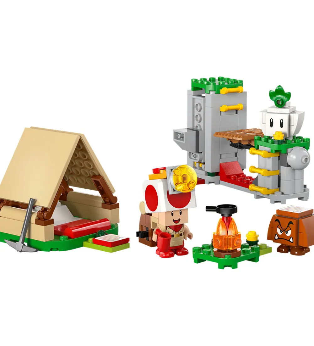 Lego®|Byg Og Klodser-LEGO® Super Mario - Captain Toads Lejr 72040 - 159 Dele