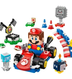 Lego®|Konstruktionslegetøj-LEGO® Super Mario - Mario Kart Interaktiv Mario 72043 - 278 Dele