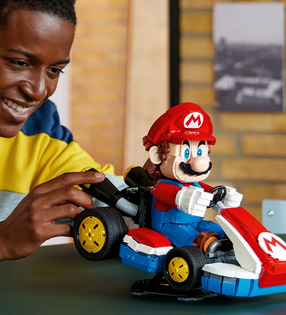 Lego®|Konstruktionslegetøj-LEGO® Super Mario - Mario Kart™ - Mario ... 72037 - 1972 Dele