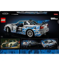 Lego®|Konstruktionslegetøj-LEGO® Technic - 2 Fast 2 Furious Nissan Sky... 42210 - 1410 Dele