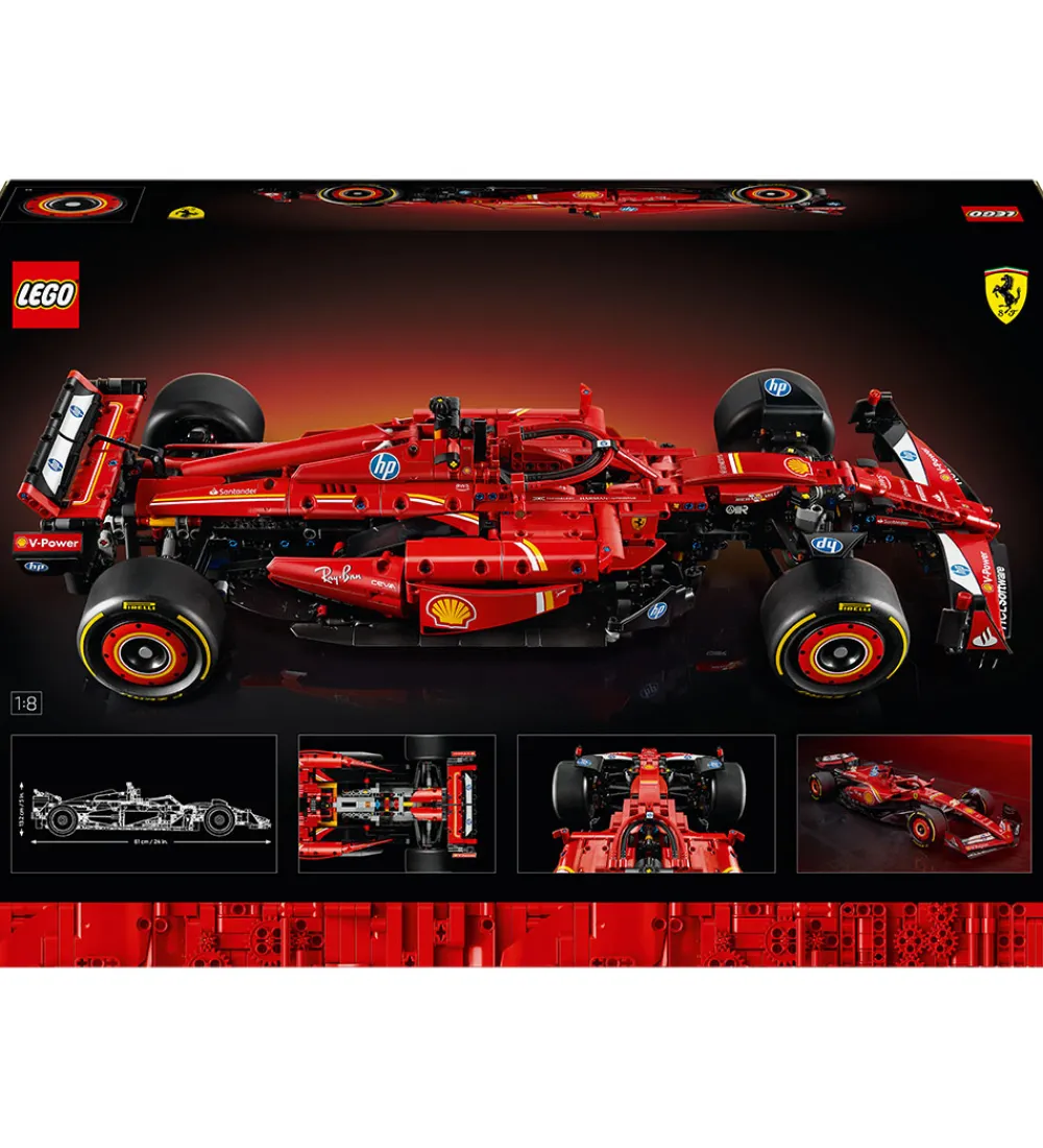 LEGO® Lego®|Byg Og Klodser*Technic - Ferrari SF-24 42207 - 1361 Dele