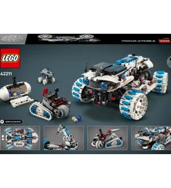 Lego®|Konstruktionslegetøj-LEGO® Technic - Lunar Outpost Månerover Rumfartøj 42211 - 1082 D