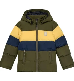 LEGO® Wear Overgangsjakker|Dunjakker Og Dynejakker*Dynejakke - LWJipe 705 - Yellow/Navy/Army