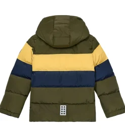 LEGO® Wear Overgangsjakker|Dunjakker Og Dynejakker*Dynejakke - LWJipe 705 - Yellow/Navy/Army