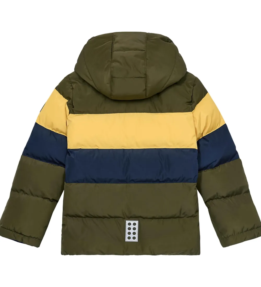 LEGO® Wear Overgangsjakker|Dunjakker Og Dynejakker*Dynejakke - LWJipe 705 - Yellow/Navy/Army