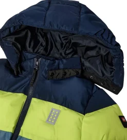 Overgangsjakker|Dunjakker Og Dynejakker-LEGO® Wear Dynejakke - LWJipe 705 - Navy/Blå/Gul
