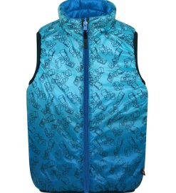 LEGO® Wear Dunveste Og Dyneveste*Dynevest - Vendbar - LWJesse 203 - Blå/Lyseblå m. Pri