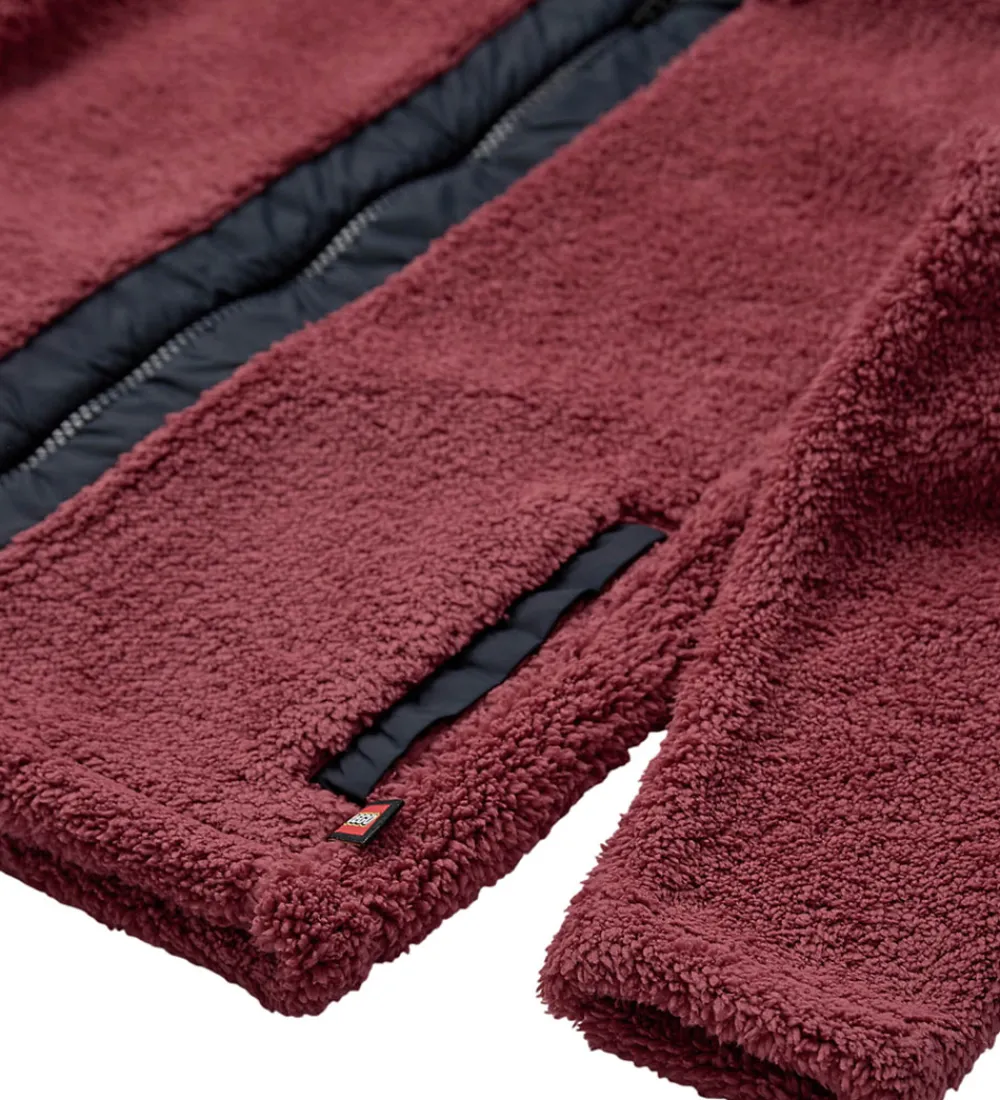 LEGO® Wear Fleece*Fleccejakke - Teddy - LWSaku 206 - Mørk Rosa