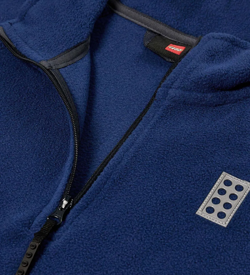 Fleece-LEGO® Wear Fleecetrøje - LWSinclair 702 - Blå