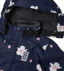 LEGO® Wear Flyverdragter*Flyverdragt - LWJaz 710 - Navy m. Blomster