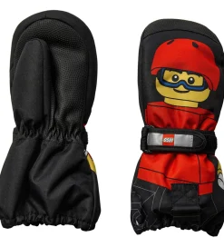 LEGO® Wear Handsker Og Luffer*Luffer - LWAgan 812 - Sort/Rød