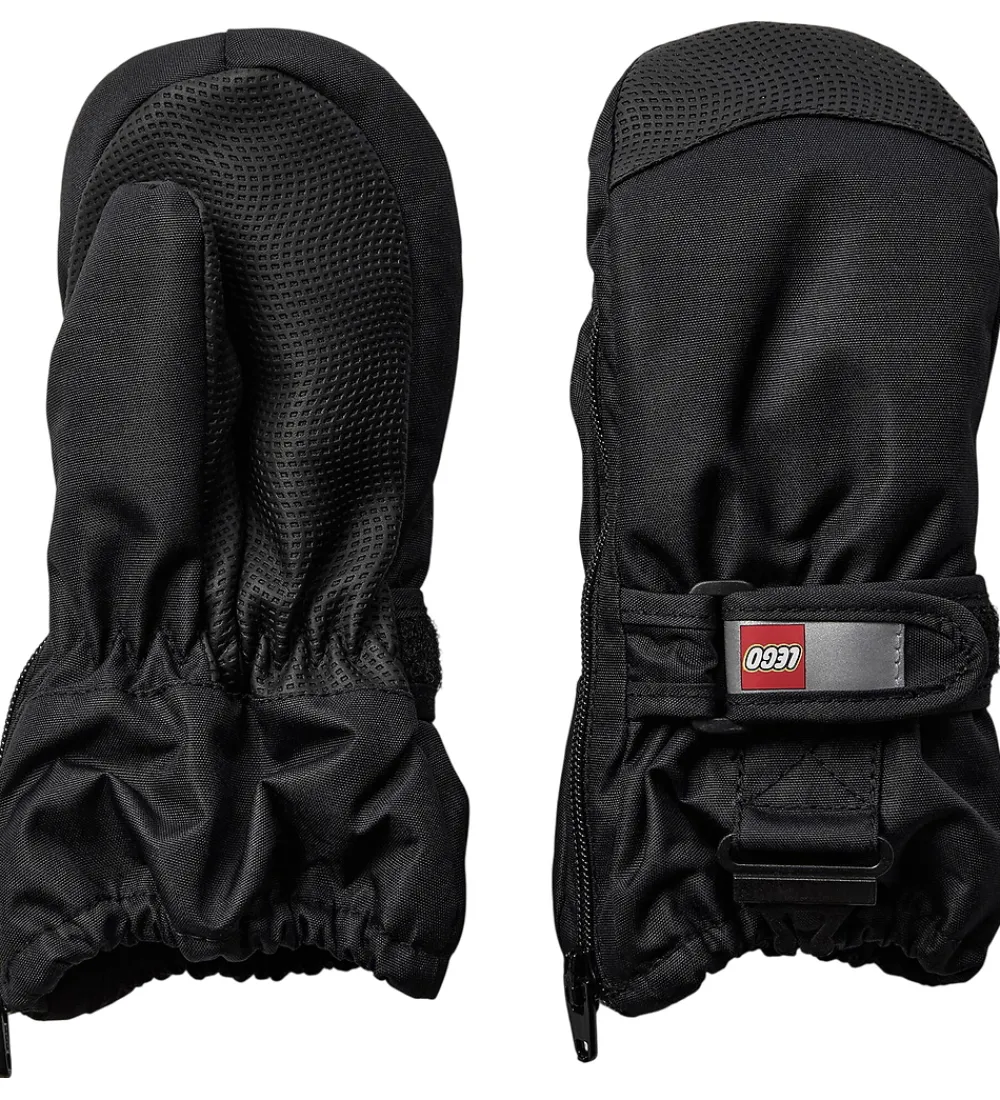 LEGO® Wear Handsker Og Luffer*Luffer m. Lynlås - LWAripo 703 - Sort