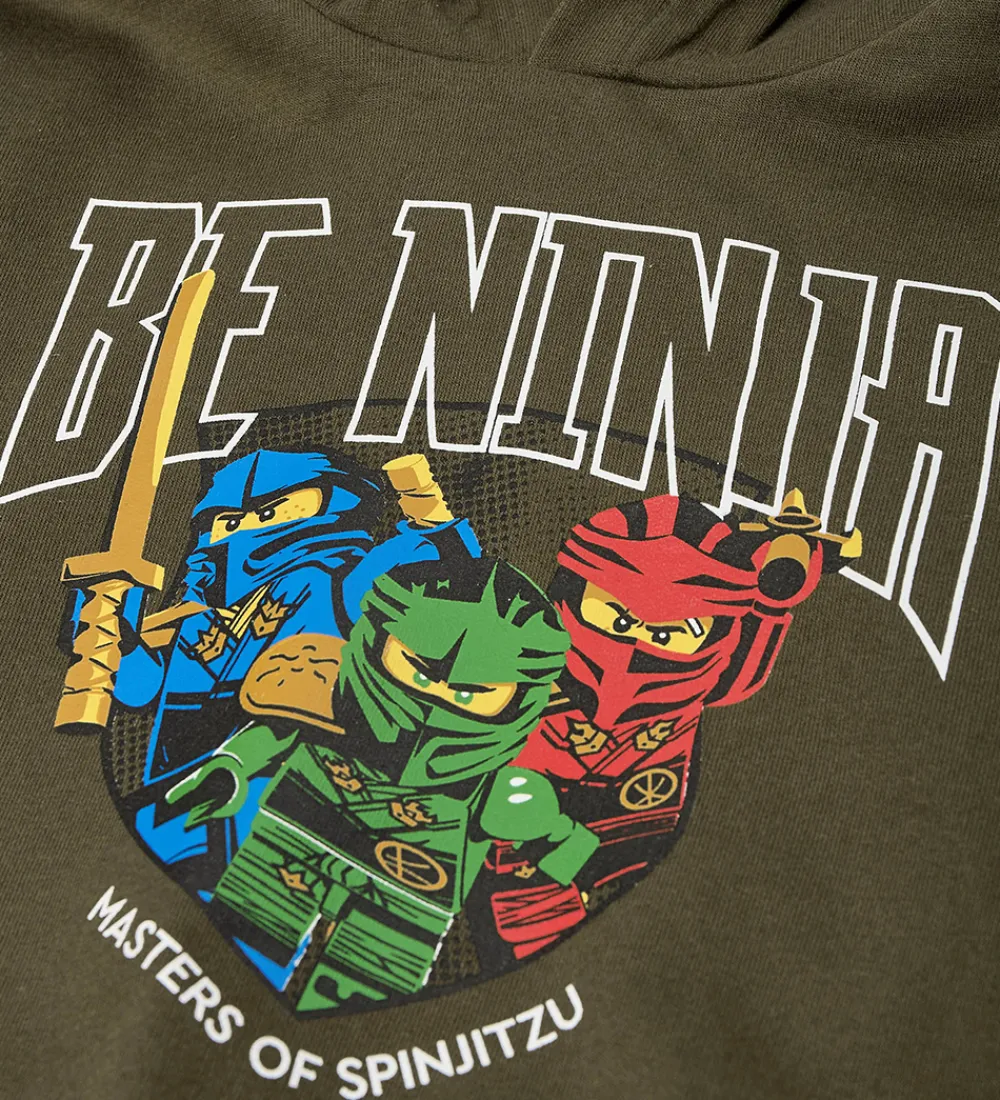 LEGO® Wear Hættetrøjer*Ninjago Hættetrøje - LwsAku - Grøn