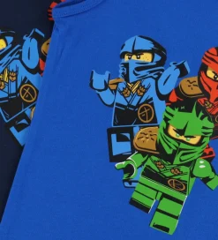Undertøj-LEGO® Wear Ninjago Undertrøjer - 2-pak - LwaGan - Blå