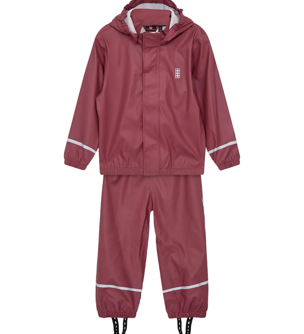 Regntøj-LEGO® Wear Regntøj - PU - LWJori - Mørk Rosa