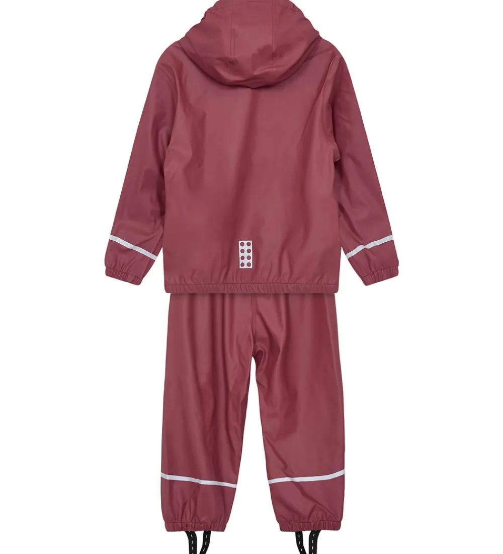 Regntøj-LEGO® Wear Regntøj - PU - LWJori - Mørk Rosa