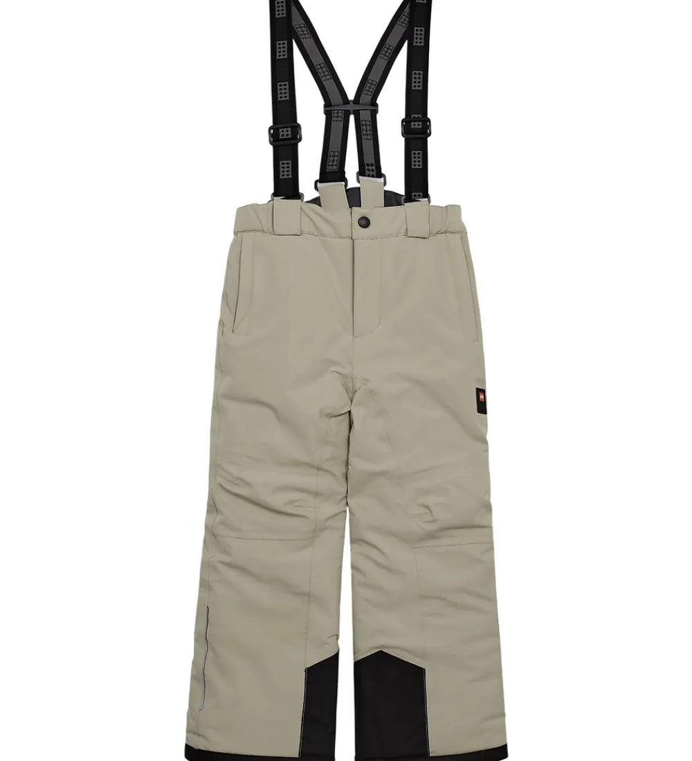 Skibukser|Skibukser-LEGO® Wear Skibukser m. Seler - LWPowai 708 - Beige