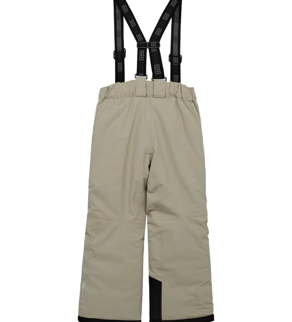 Skibukser|Skibukser-LEGO® Wear Skibukser m. Seler - LWPowai 708 - Beige