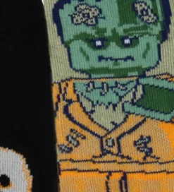 LEGO® Wear Halloween*Strømper - 3-pak - LwAgan - Sort/Rød/Beige m. Hallowe