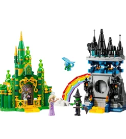Lego®|Konstruktionslegetøj-LEGO® Wicked - Emerald City og Kiamo Ko-slottet 75689 - 860 Dele