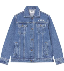 Overgangsjakker-Les Deux Denimjakke - Rally Yale - Medium Indigo Wash