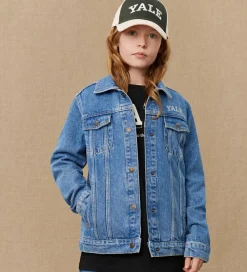 Overgangsjakker-Les Deux Denimjakke - Rally Yale - Medium Indigo Wash