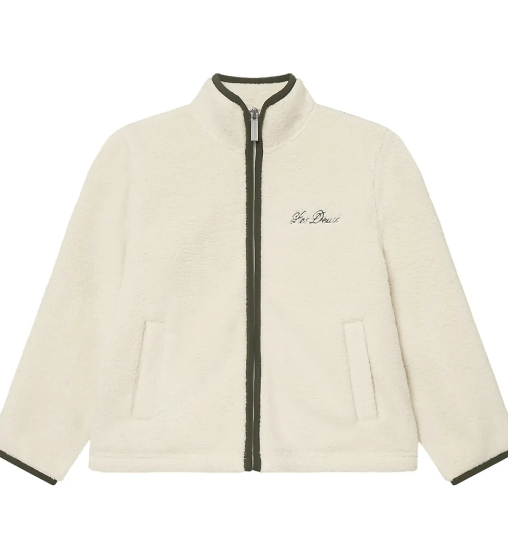 Fleece-Les Deux Fleecejakke - Landon - Ivory