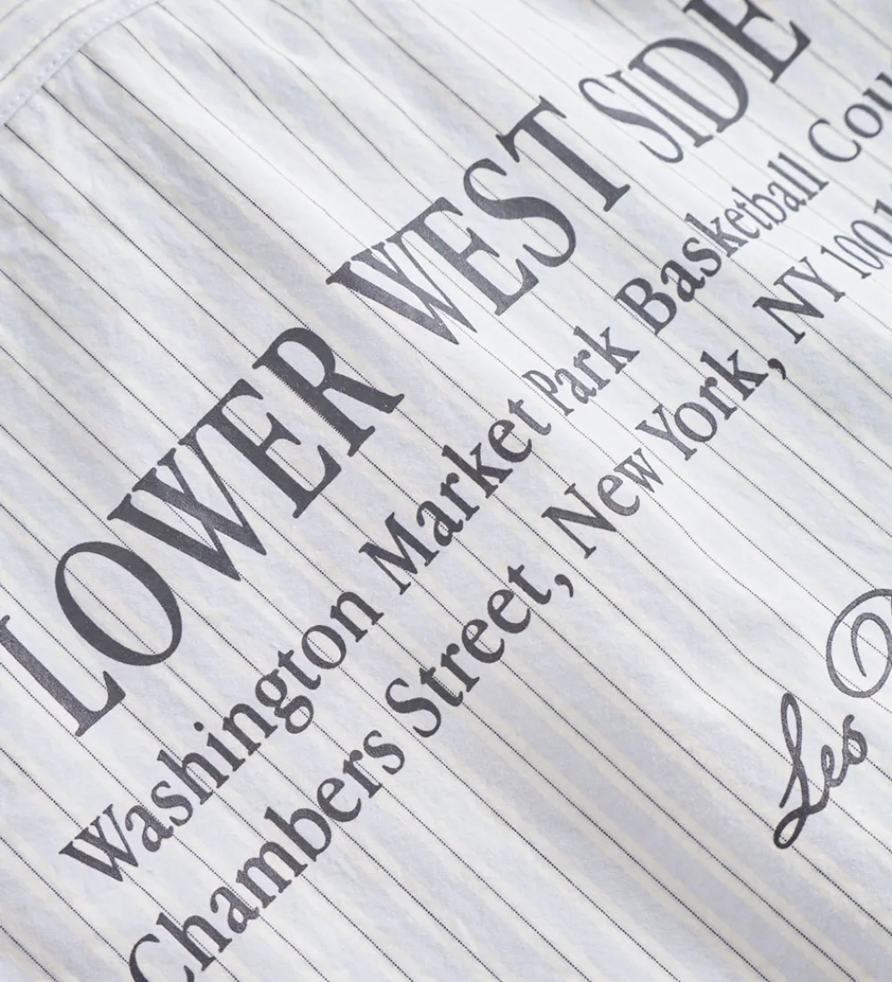 Les Deux Skjorter*Skjorte - Kent Print Stripe - Xenon Blue