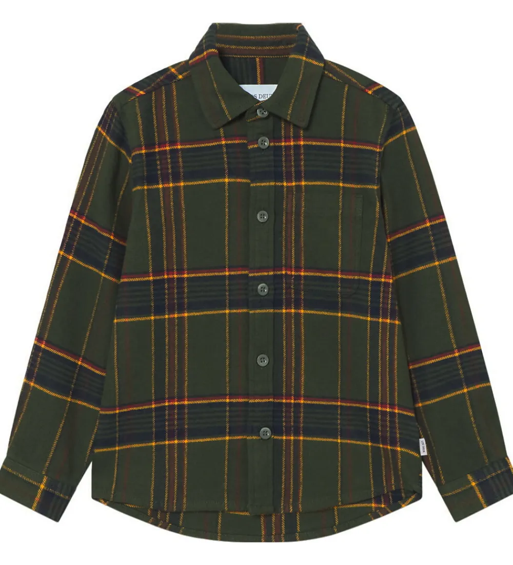 Skjorter-Les Deux Skjorte - Lennon Check - Duffel Bag