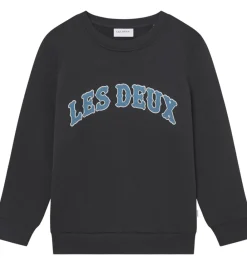 Sweatshirts-Les Deux Sweatshirt - Brady Western - Raven Grey