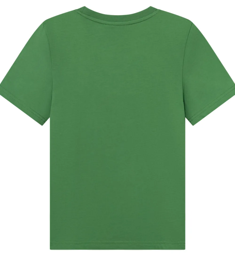 T-Shirts-Les Deux T-shirt - Andrew - Juniper Green