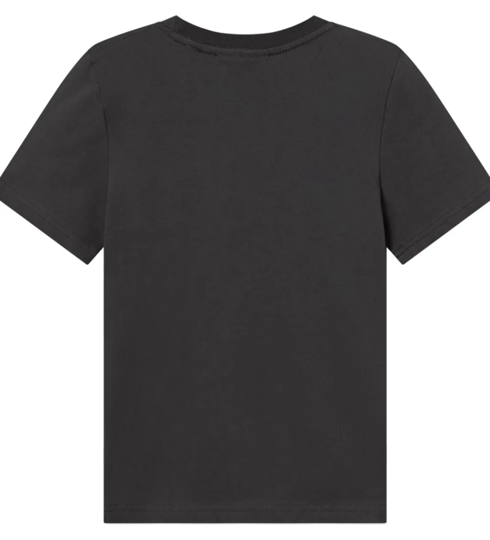 Les Deux T-Shirts*T-shirt - Brady Western - Raven Grey