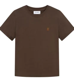 T-Shirts-Les Deux T-shirt - Norregaard - Slate Brown