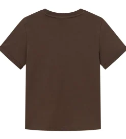 T-Shirts-Les Deux T-shirt - Norregaard - Slate Brown