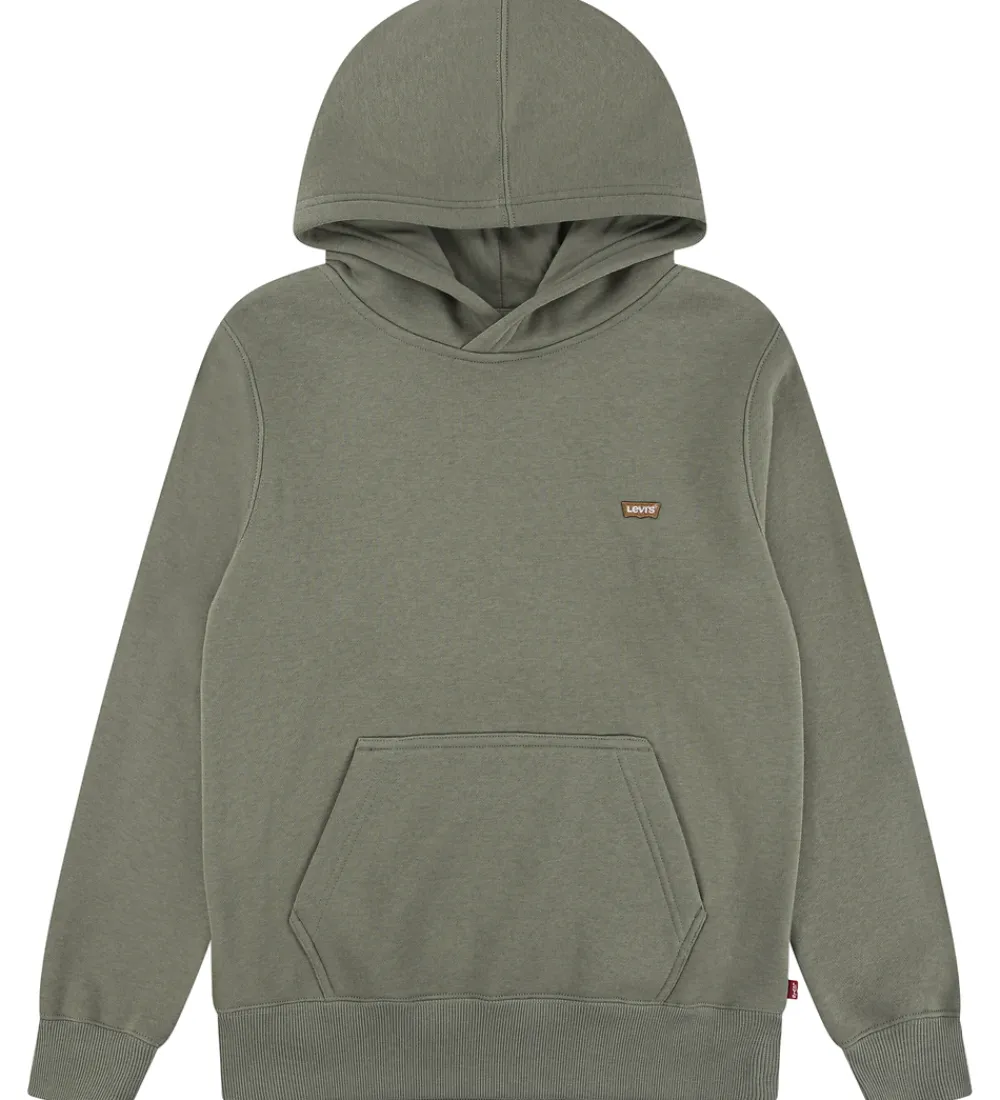 Levis Hættetrøjer*Hættetrøje - Mini Batwing - Deep Lichen Green