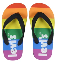 Levis Klipklappere*Klipklapper - South Beach 2.0 - Black/Rainbow