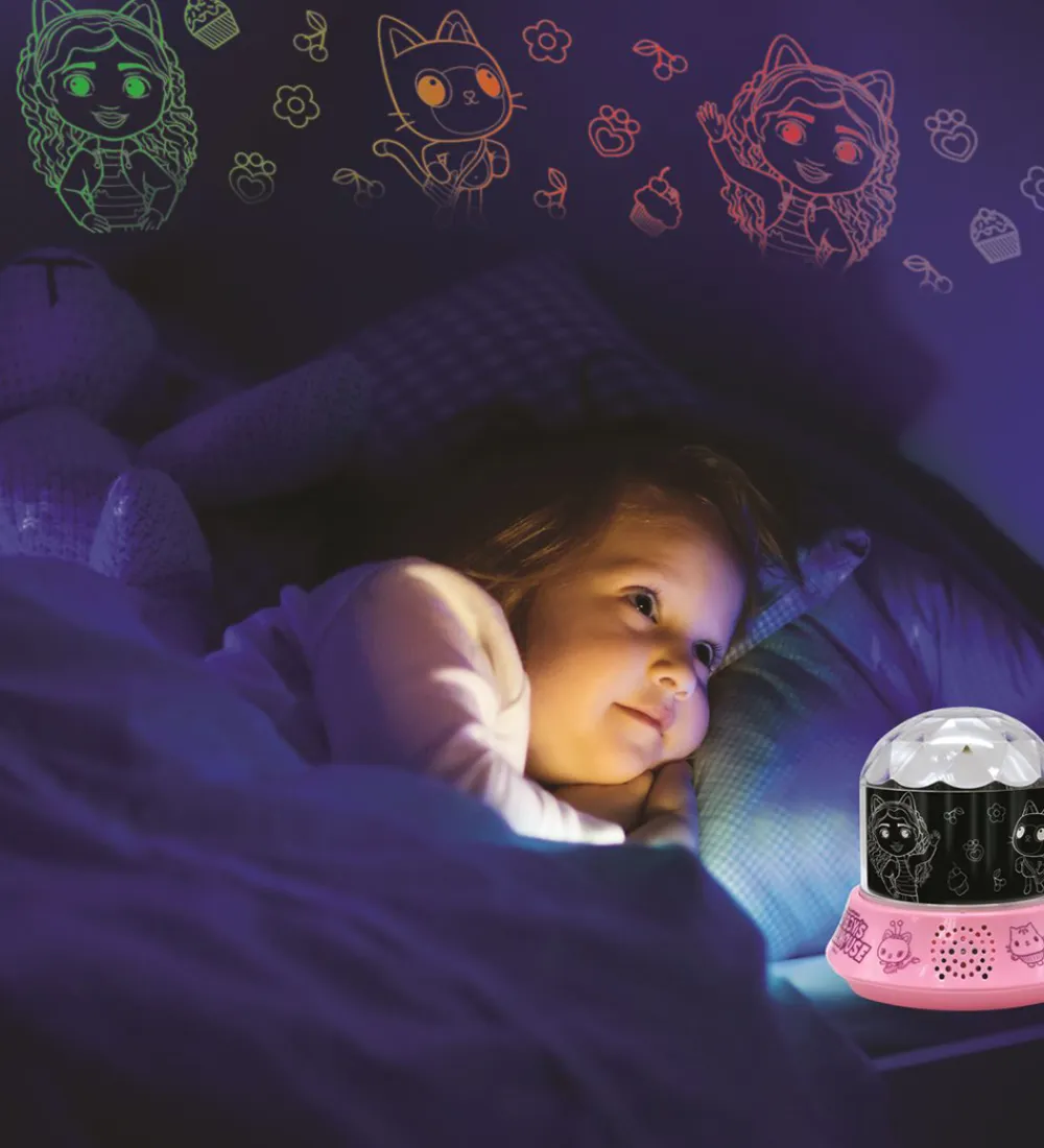 Natlamper|Lamper-Lexibook Natlampe m. Højttaler - Gabby's Dollhouse